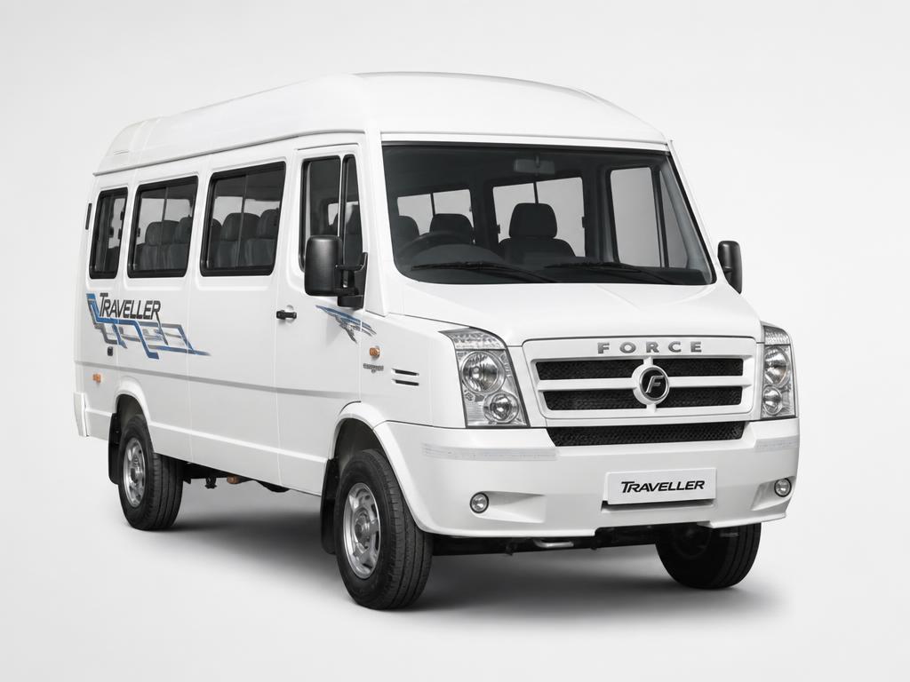 Force Traveller tempo traveller on rent from Mahak Travels