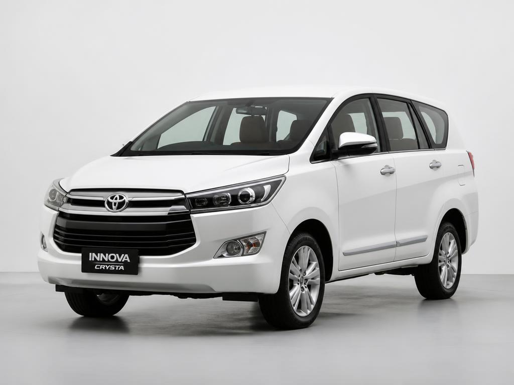 Toyota Innova Crysta on rent from Mahak Travels