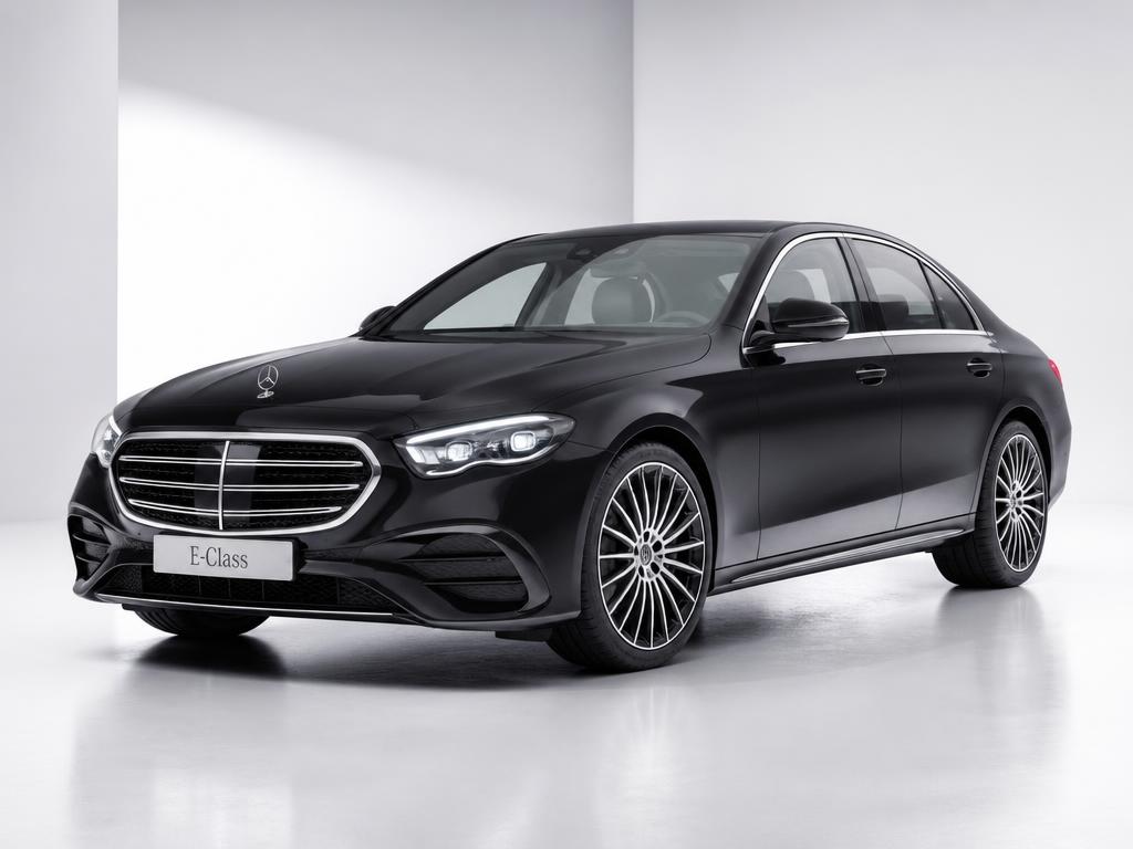 Mercedes-Benz luxury car on rent from Mahak Travels